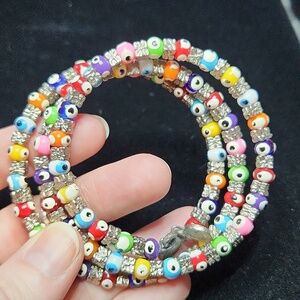 Evil eye bracelet